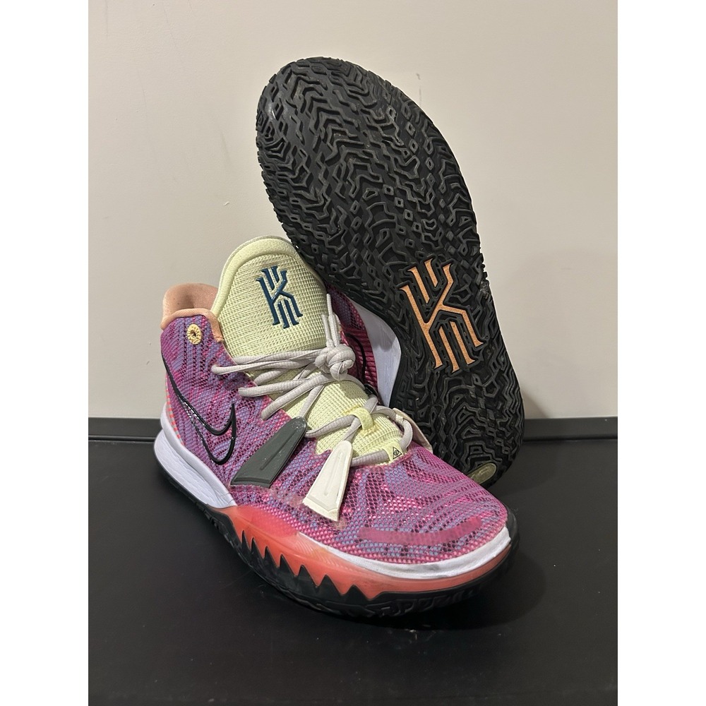 Nike Kyrie 7 Creator Hendrix Active Fuchsia Mens Basketball Shoes DC0588-601 12